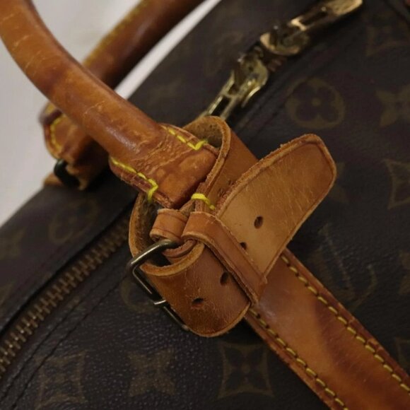 LOUIS VUITTON Monogram Keepall Bandouliere 45 Boston Bag M41418 LV Auth 131247 - Picture 12 of 16